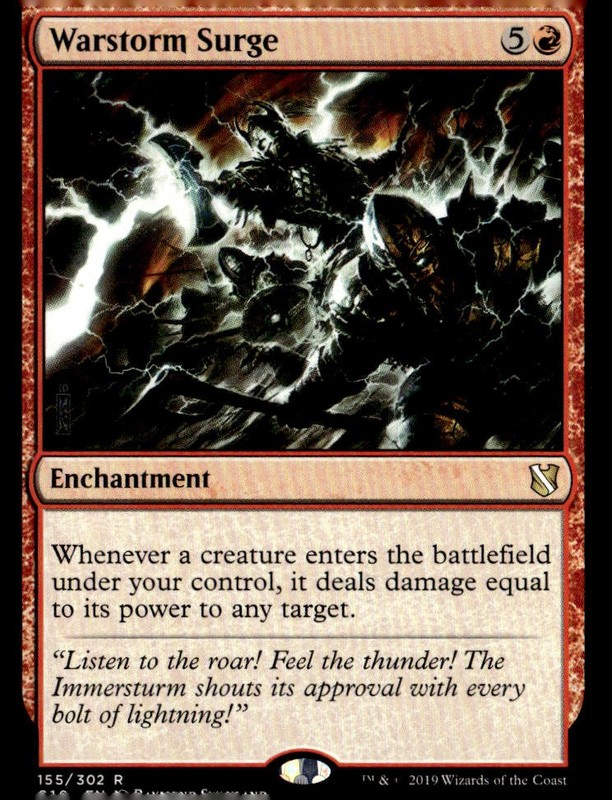 Commander 2019 #155 Warstorm Surge