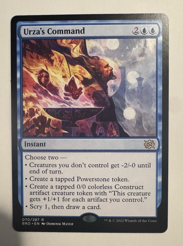 MTG Urza’s Command NM-Mint The Brothers’ War