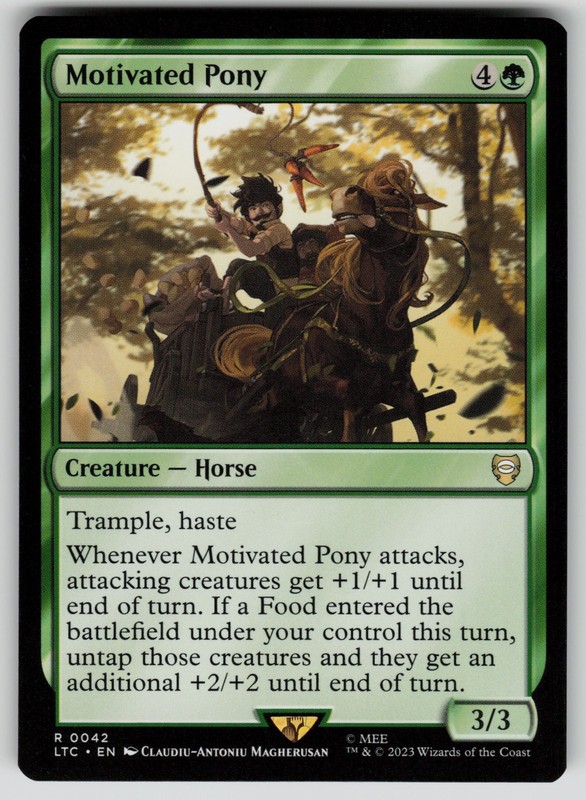 Motivated Pony Normal R The Lord of The Rings 42 NM