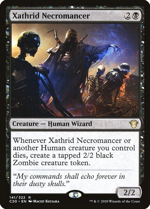 Xathrid Necromancer MTG Commander 2020 Rare NM x1 – Magic Card