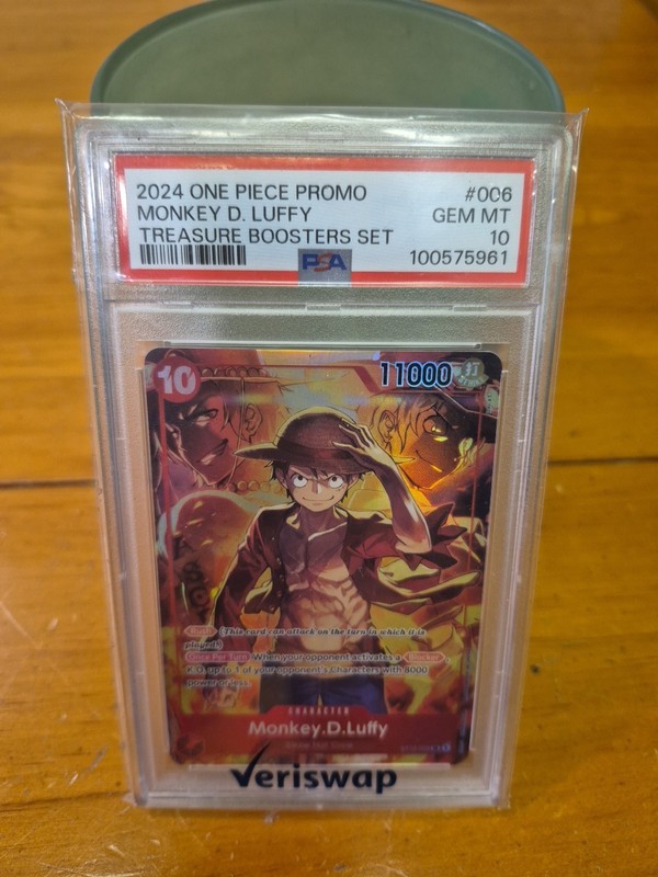 Monkey.D.Luffy (Treasure Booster Set) ST10-006 One Piece Promotion Cards Foil