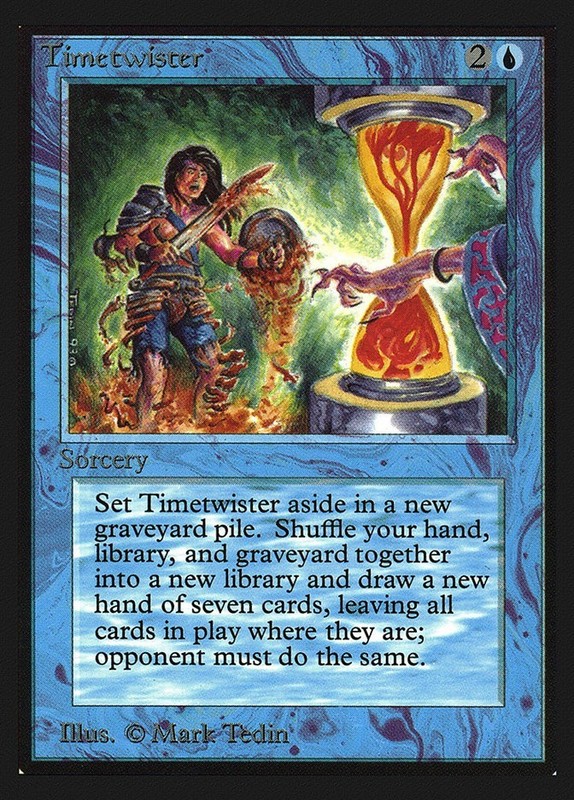 Timetwister Unlimited Edition Regular Playtest Card