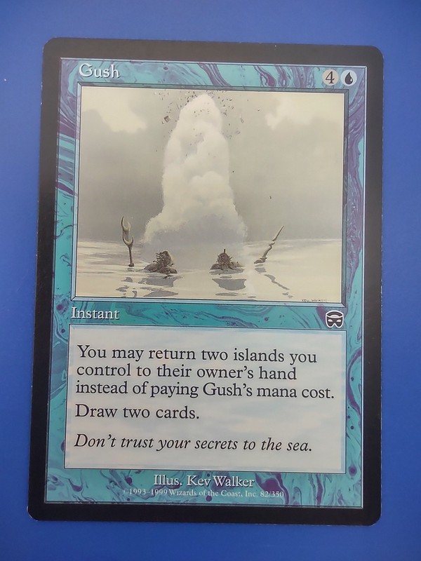 MTG Mercadian Masques Gush NM Magic The Gathering Card