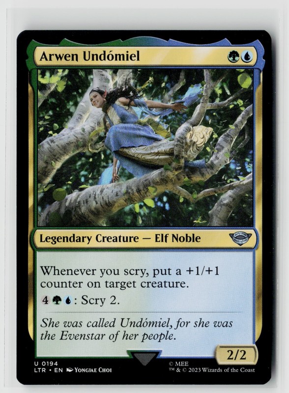 MTG Arwen Undomiel 194 Lord Of The Rings LOTR x4 NM Uncommon