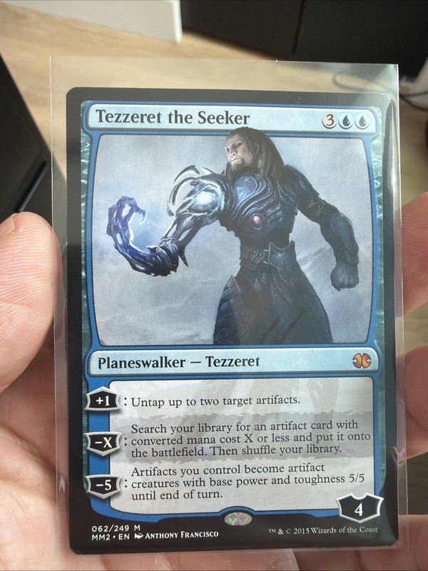 Magic The Gathering Tezzeret the Seeker Planeswalker 062/249