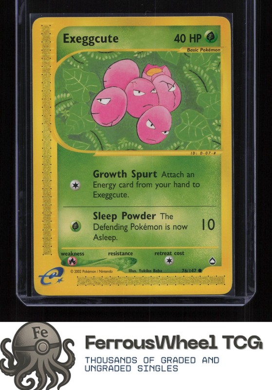 Exeggcute (76) 076/147 – Aquapolis – (NM-/LP+)