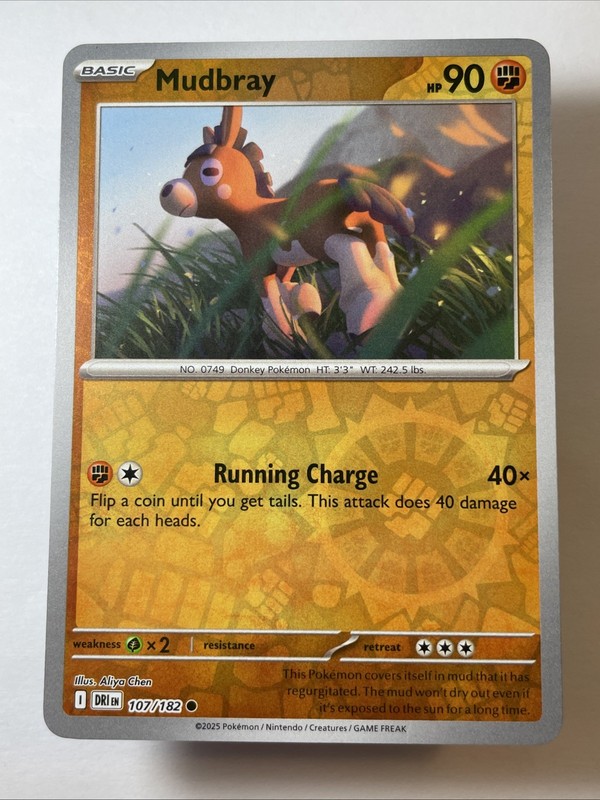 Mudbray 107/182 – Sv10: Destined Rivals Reverse Holo (NM)