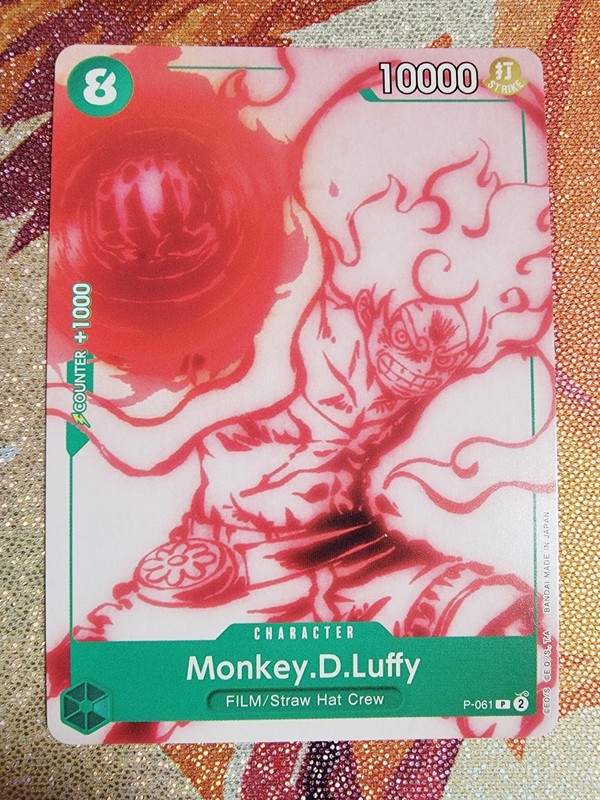 Monkey.D.Luffy P-061 – One Piece TCG – Starter Deck 16: GREEN Uta English Promo