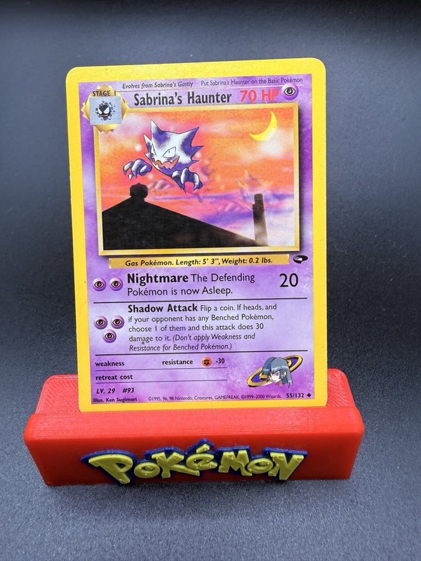 SABRINA’S HAUNTER – Gym Challenge – 55/132 – Uncommon – LP – Pokémon TCG
