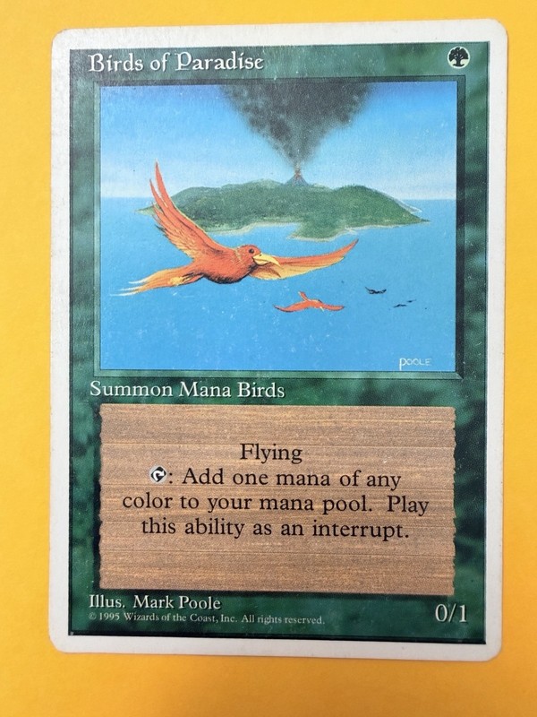 MTG Birds of Paradise 4th and 6th edition gallery