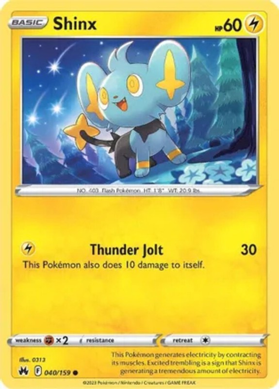 Shinx – 040/159 – Common – Moderately Played
