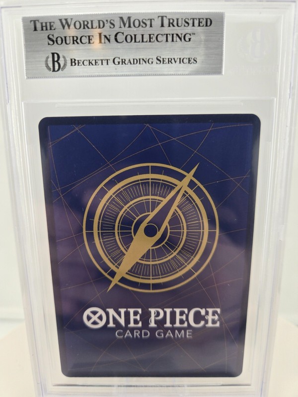 Shanks OP01-120 2022 One Piece Alternate Art Secret Romance Dawn BGS 9 gallery