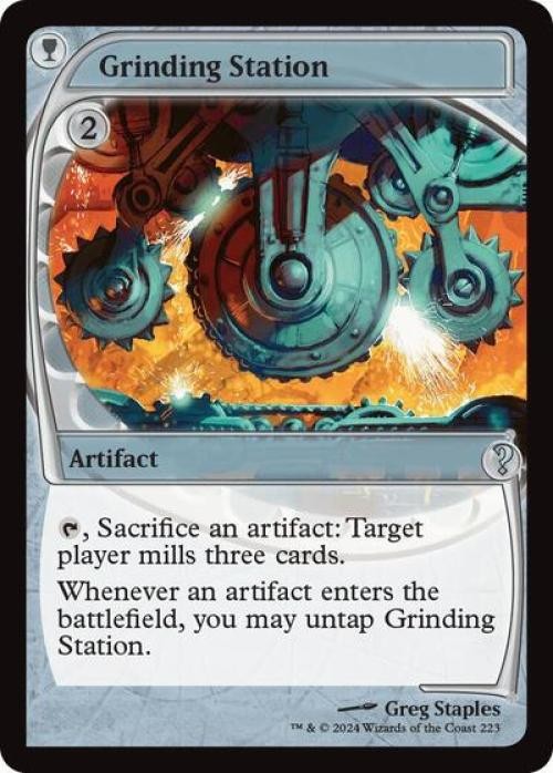 MTG English Grinding Station (Future Sight) NM Normal Mystery Booster 2