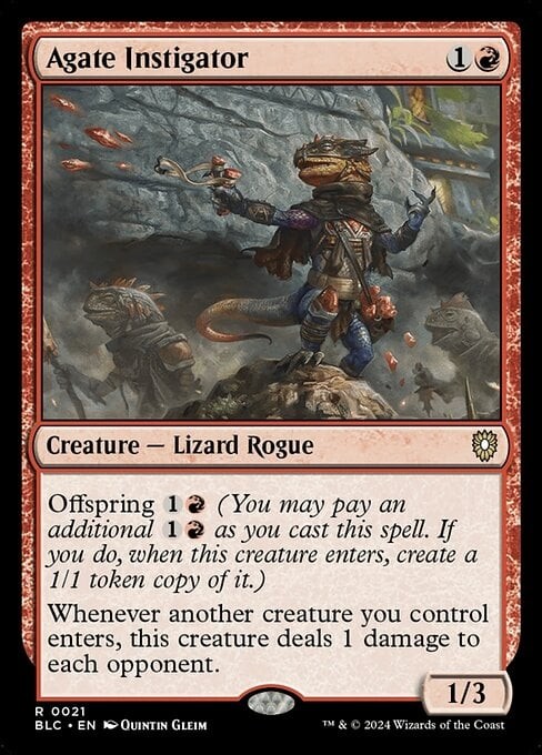 Agate Instigator – Bloomburrow Commander – MTG