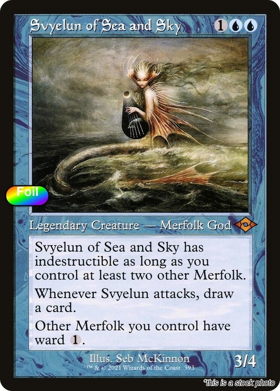 MTG Foil Svyelun of Sea and Sky (Retro Frame) 393 Modern Horizons 2 NM Magic
