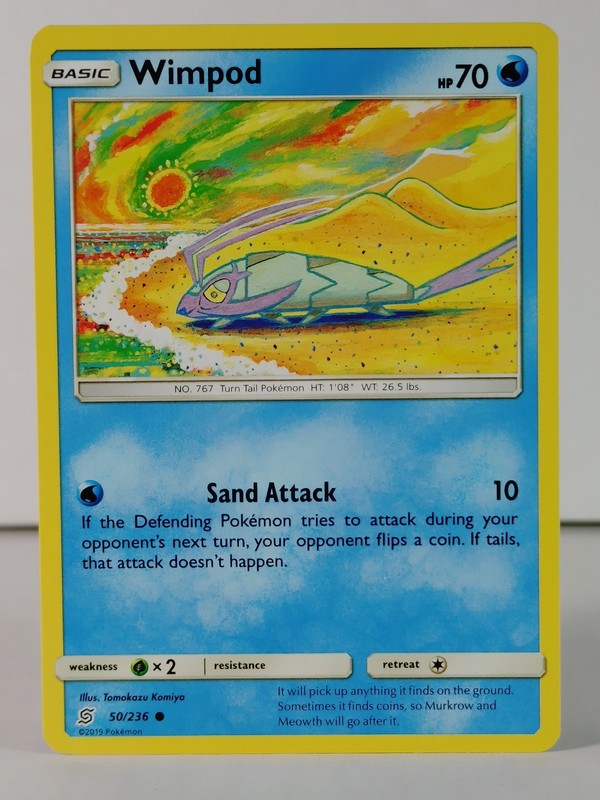 Wimpod – SM Unified Minds – POKEMON – 50/236 – singles