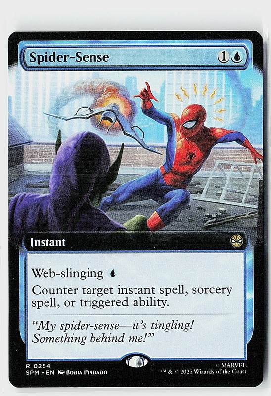Spider-Sense (Extended Art) R Marvel’s Spider-Man 254 NM