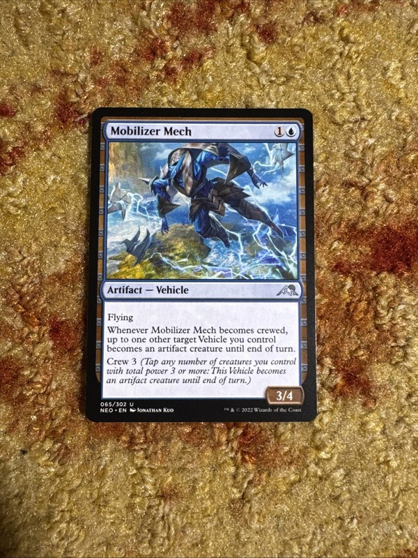 Mobilizer Mech (065) Kamigawa: Neon Dynasty NEO MTG Magic The Gathering
