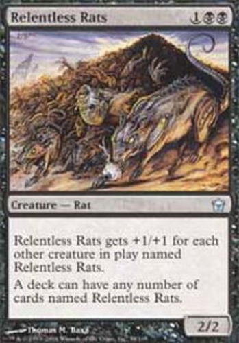 1x Relentless Rats MTG – Fifth Dawn – Moderate Play