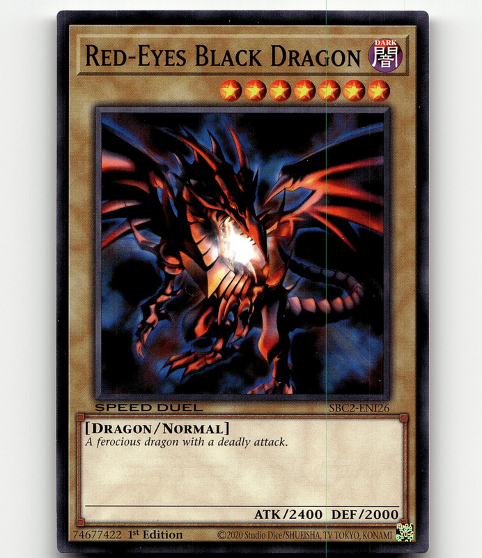 Yugioh Red-Eyes Black Dragon – Speed Duel: Battle City Finals