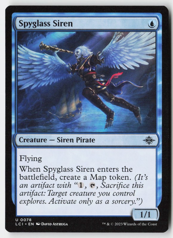 Spyglass Siren #78 (NM) Lost Caverns of Ixalan LCI Magic MTG