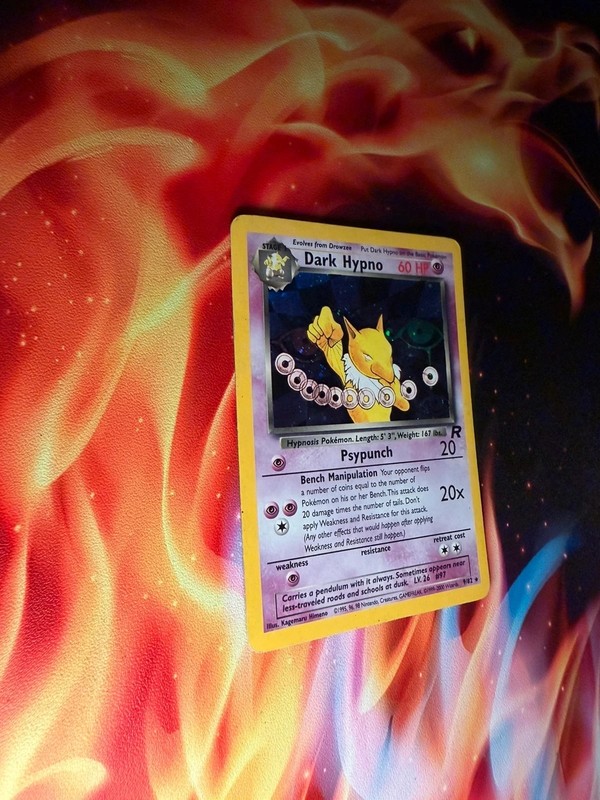 Pokemon Dark Hypno Holo 9/82 Team Rocket gallery