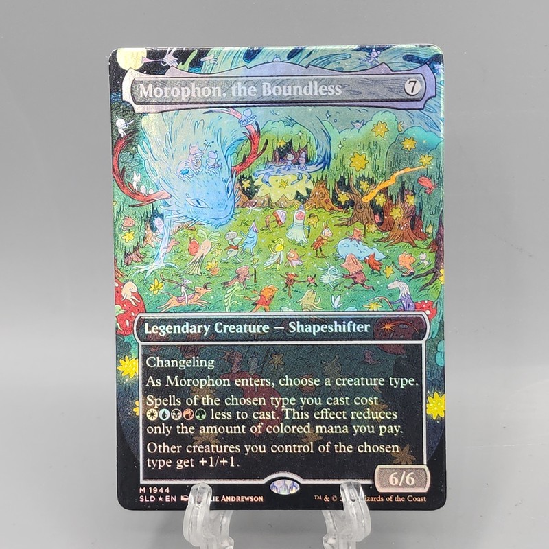 MTG Morophon, the Boundless (Display Commander THICK CARD) Secret Lair 1944
