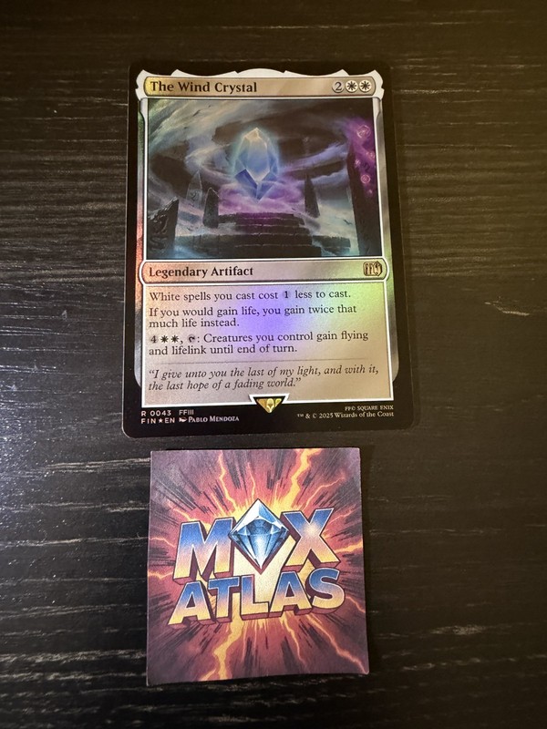 MTG – Magic the Gathering – The Wind Crystal (43/781) Final Fantasy – FOIL