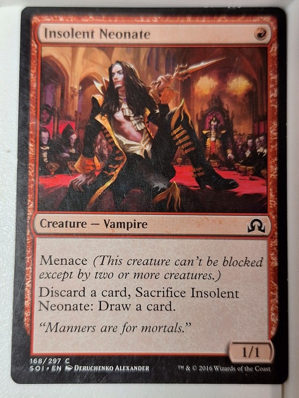 Insolent Neonate – Shadows over Innistrad – Magic the Gathering MTG Nice!