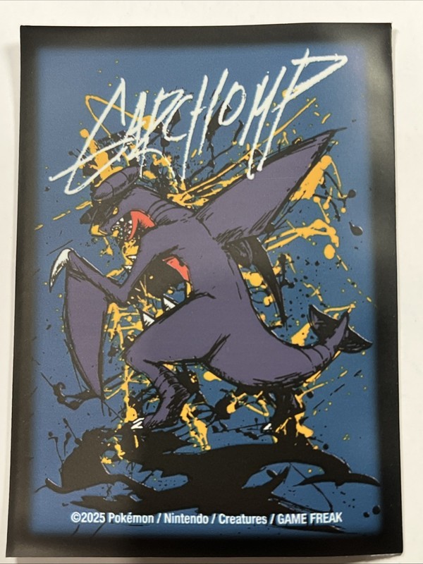 Pokemon Center Omocat Garchomp Individual Card Sleeve (2025) X 1(U7)