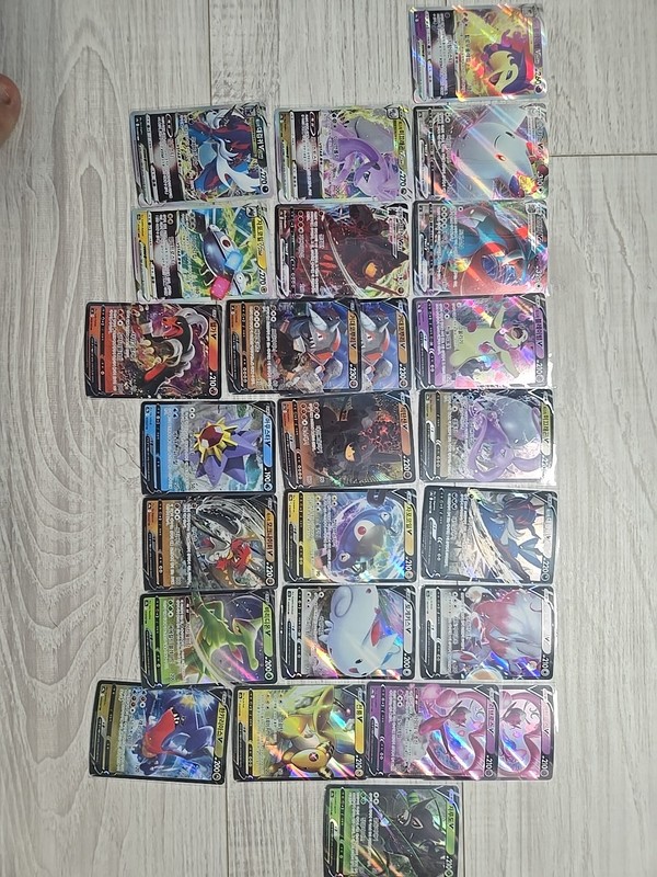 Set Of Korean Pokemon Ex Double~Triple Rares