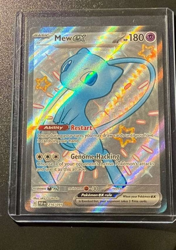 #216/091 Mew EX Mint