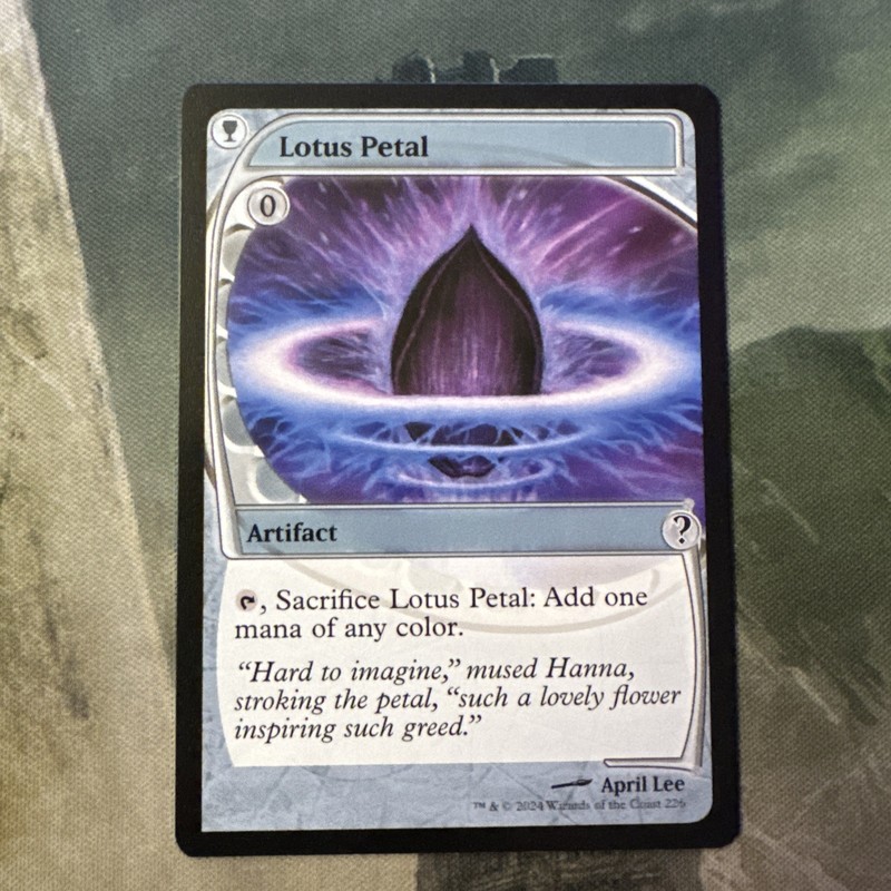 Lotus Petal (Future Sight) Mystery Booster 2 Regular