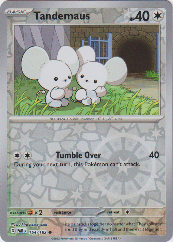 Tandemaus – 154/182 – Paradox Rift – Reverse Holo