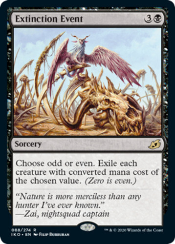 1x Extinction Event NM-Mint, English Ikoria: Lair of Behemoths MTG Magic