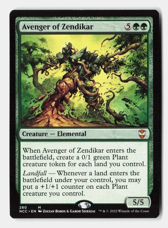 Avenger of Zendikar 280 Commander: Streets of New Capenna MTG NM