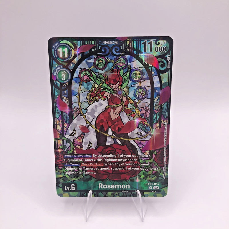 Rosemon Alternate Art Foil – BT13-057 NM – Digimon