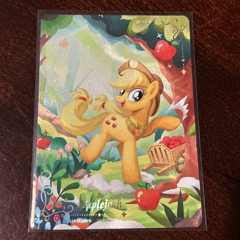 Kayou My little Pony Fantasy Wonderland BP01-RR04 1st Edition Applejack Leader