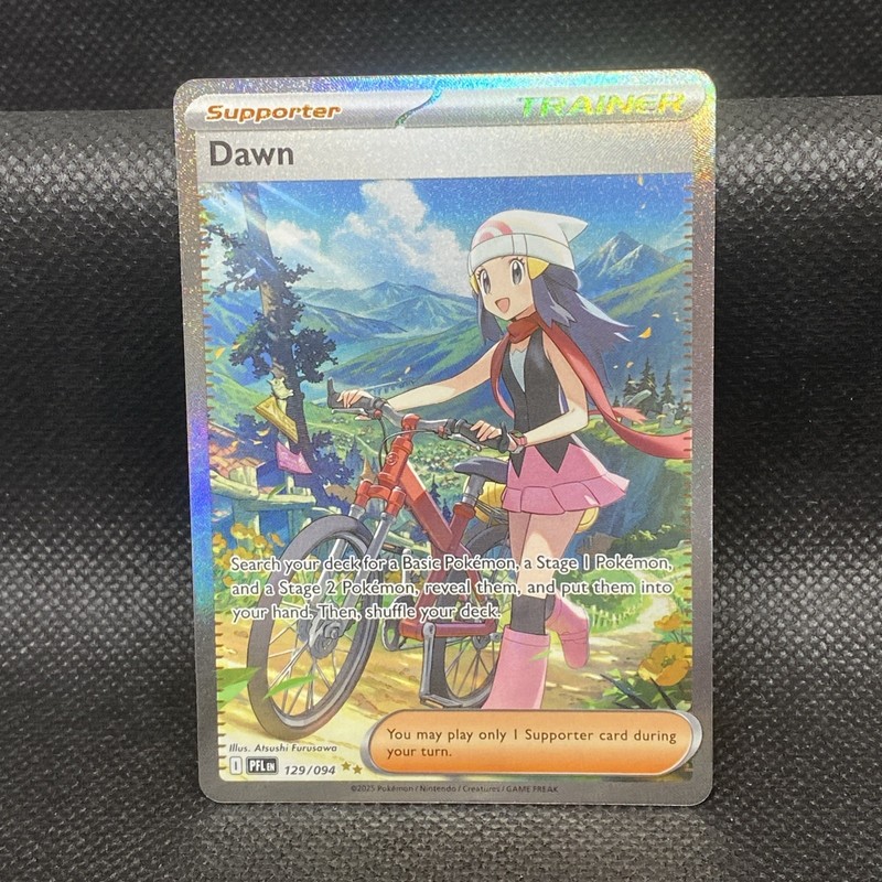Dawn 129/094 Pokémon TCG ME: Phantasmal Flames Special Illustration Rare Trainer