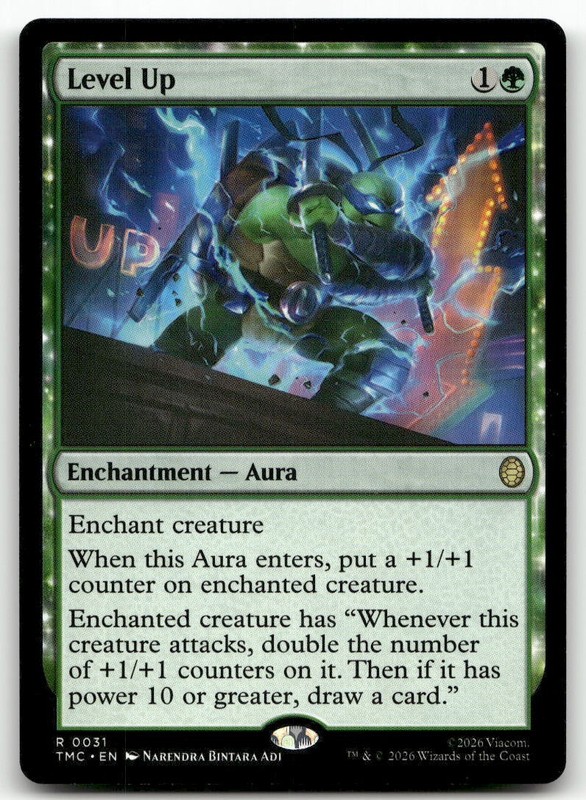 Level Up MTG Commander: Teenage Mutant Ninja Turtles 31 R NM