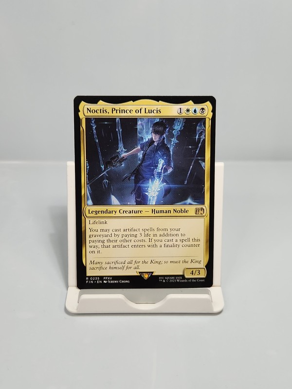 Noctis, Prince of Lucis #235 Rare Final Fantasy FIN MTG FFXV