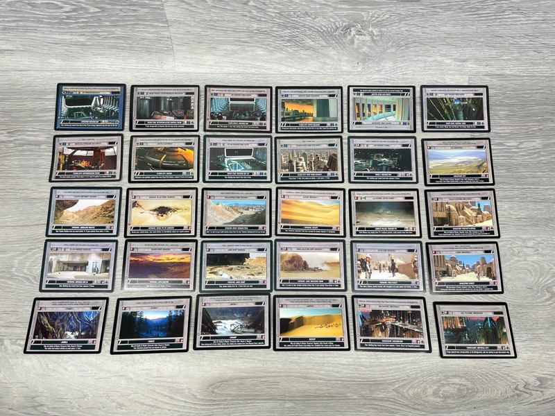 50 x Star Wars SWCCG CCG Dark & Light Side Cards NM-MINT Job Lot gallery