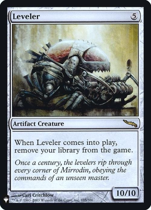 Leveler -Foil Near Mint MTG Mystery Booster Retail Edition Foils