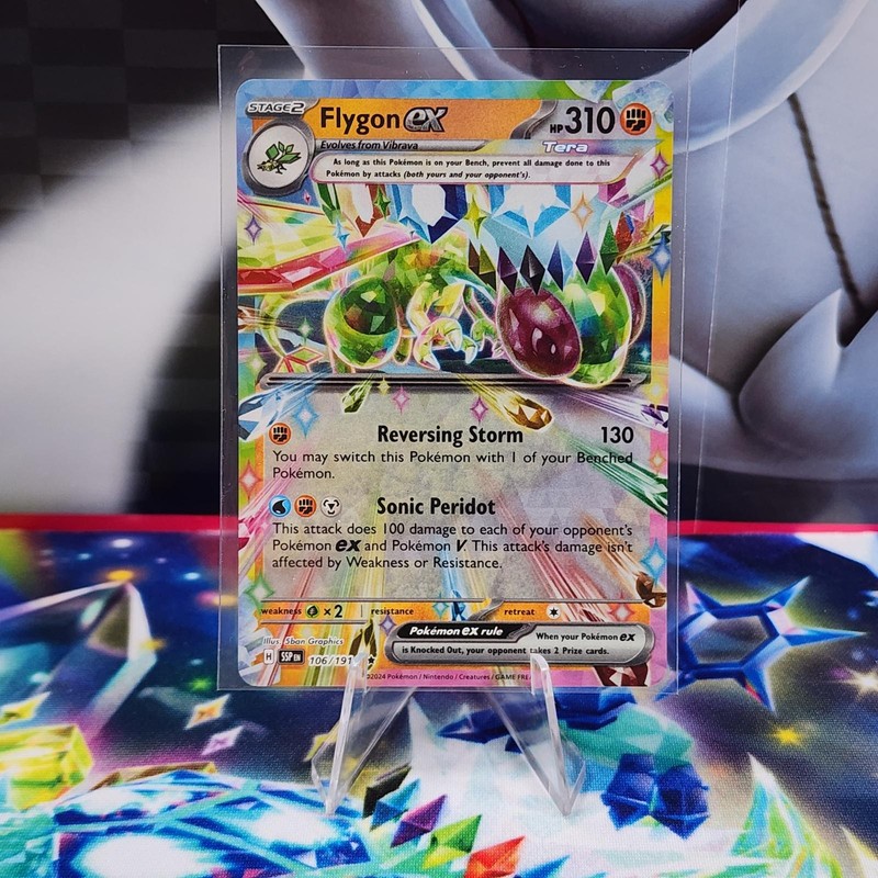 Flygon ex 106/191 Surging Sparks Double Rare Pokemon TCG