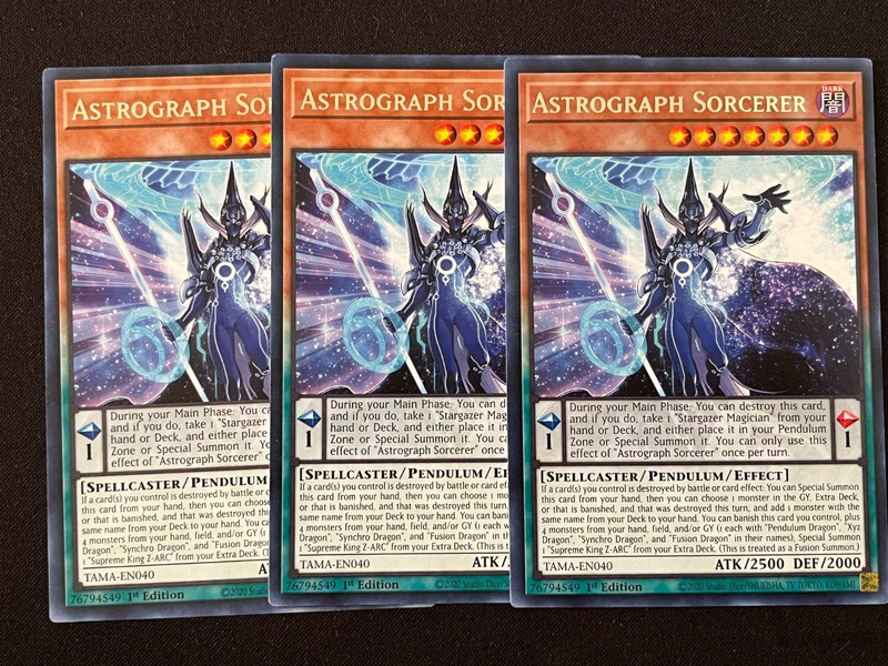 YUGIOH PENDULUM MAGICIAN- ASTROGRAPH- IRIS- PURPLE-FANG- CHRONOGRAPH- CALL gallery