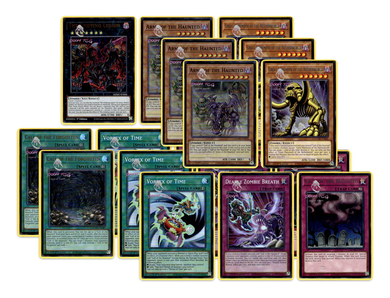 Yugioh! “Call of the Haunted Deck Core” MZMU-EN (UR) 1st Ed