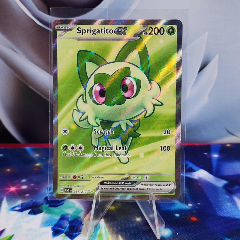 Sprigatito ex 251/217 Ascended Heroes Ultra Rare Pokemon TCG