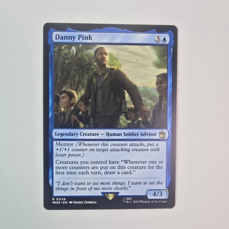 Danny Pink Universes Beyond: Doctor Who 39 NM MTG Non-Foil