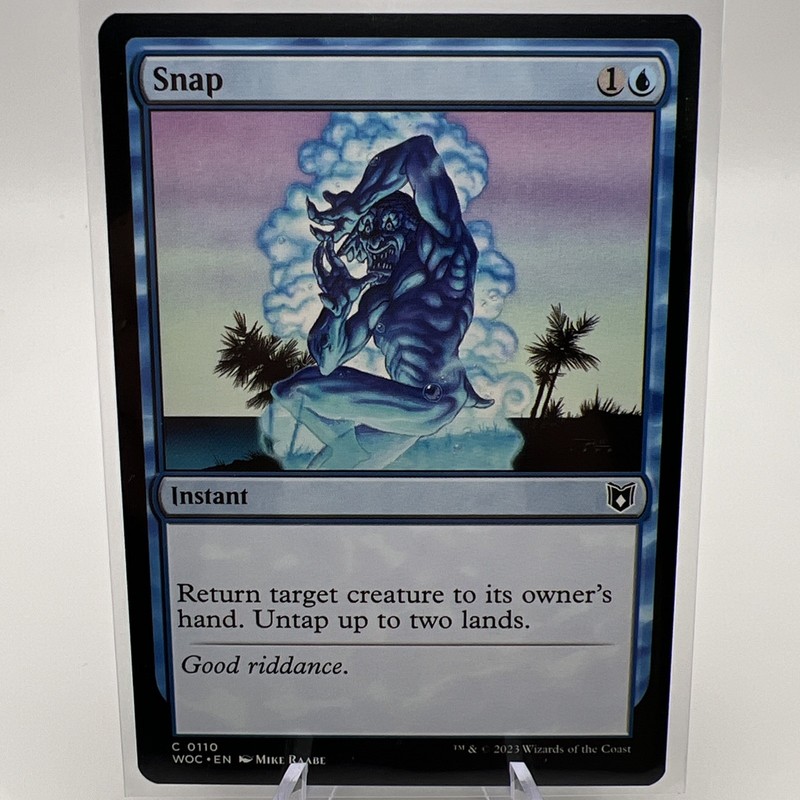 1 x Snap – Commander: Wilds of Eldraine – NM-Mint – MTG