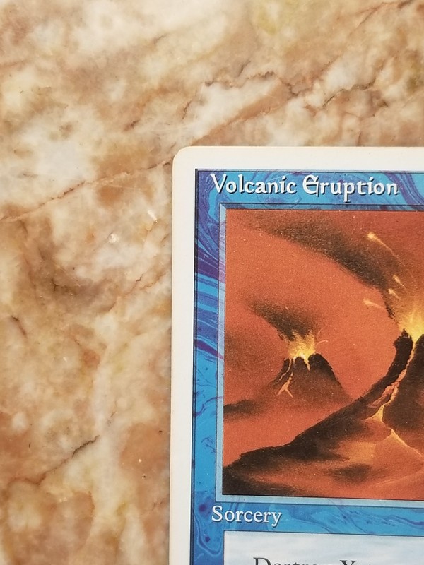 🔥 ALTERNATE Volcanic Eruption! 🔥 MTG 4th Edition Regular Rare / MP gallery